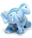 Plush Blue Elephant Zoobie 16"