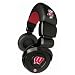 NCAA Wisconsin Badgers Pro DJ Headphones with Microphone