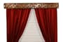 BCL Drapery Hardware 54AVAG Curtain Rod Valance, Acanthus Vine on Handcrafted Solid Steel Frame, Antique Gold, 54-Inch