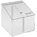 Nalgene 5830-0001 Acrylic Lab Organizer Dispensing Bin, Top Opening, 152mm Length x 152mm Height x 152mm Depth