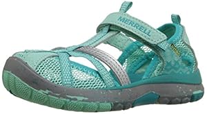 Merrell Girls Hydro Monarch Water Sandal (Toddler/Little Kid/Big Kid), Turquoise, 1 W US Little Kid