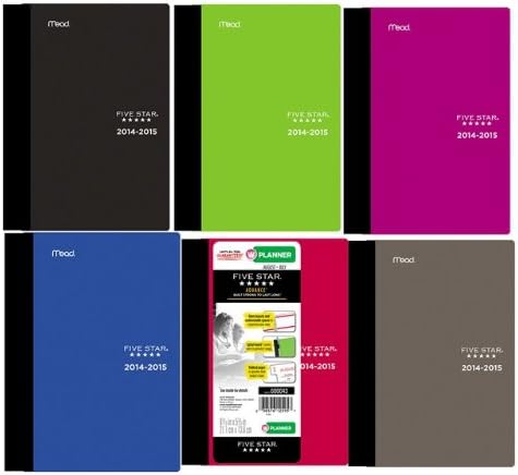 MeadWestvaco Mead Weekly/Monthly Student Planner Assorted