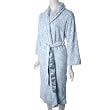 Anne Lewin Cozy Fleece Shawl Collar Wrap Robe