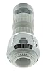 Danco 88270 360-Degree Swivel Aerator and Sprayer, Plastic, Chrome/White