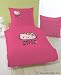 CTI 036820 Bettw&auml;sche Hello Kitty Sweet Pink 135x200 mit 80x80 cm, rosa