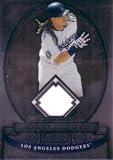 Manny Ramirez Dodgers Game Worn Jersey Card