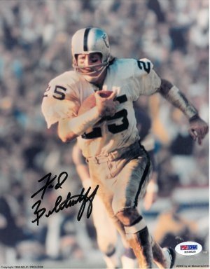Fred Biletnikoff Autographed/Hand Signed Oakland Raiders 8x10 Photo- PSA DNA Hologram