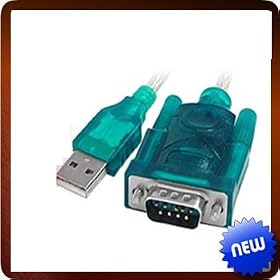 High Quality USB 2.0 To RS232 Serial DB9 9 Pin Male Cable