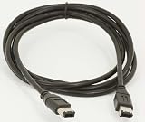 3 Foot 6 Pin To 6 Pin Firewire Cable Free Shipping