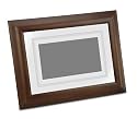 Kodak 8" Digital Frame Face Plate For M & W Frames - Mahagony