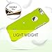 GOOSPERY Pearl Jelly for Apple iPhone 7 Plus Case (2016) Slim Thin Rubber Case (Lime)