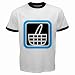 Men's Customized INTERNET ONLINE SHOPPING 100% Cotton White Rigner T-shirt