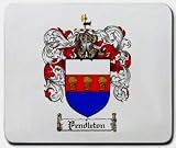 Pendleton Family Shield / Coat of Arms Mouse Pad