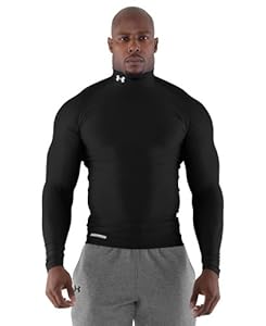 Under Armour Men's ColdGear® Evo Long Sleeve Compression Mock Medium Black