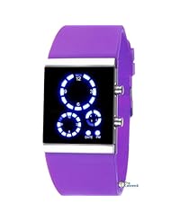 PURPLES Fashion Sports Watches For Women Time/Date Waterproof Men/Women Sports Digital LED Wrist Watch