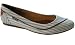$150 Diesel Antares Womens Striped Shoes Flats
