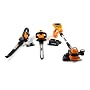 WORX WG901.1 18-Volt Cordless Outdoor Tool Combo Kit with Blower, String Trimmer and Hedge Trimmer, 3-Piece