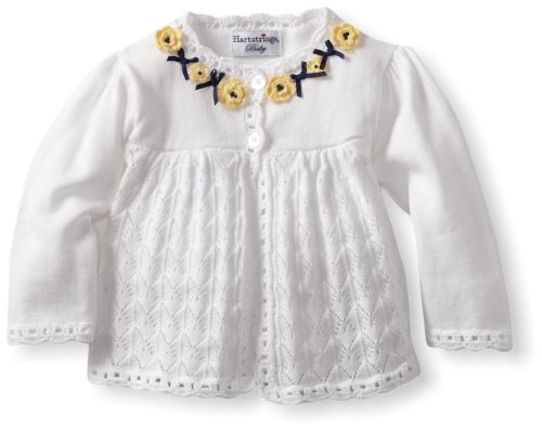 newborn white cardigan sweater