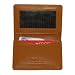 Genuine New Leather Credit Card Holder Wallet ID Window Available in 4 Colors