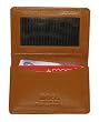 MW30070 Genuine New Leather Credit Card Holder ID Window 2.75 x 4 Wallet Available in Different Colors