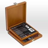 Derwent Sketching Collection Wooden Box