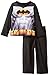 Komar Kids Little Boys' Batman Long Sleeve Cape Sleepwear Set