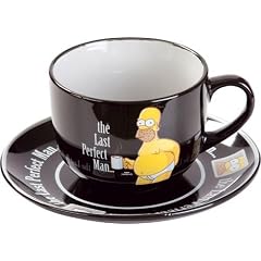 Unitedlabels - 0806484 - Tasse mit Untertasse - Homer - Last perfect man - The Simpson
