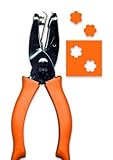 Fiskars 23627097 Hand Punch, 1/4-Inch, Flower