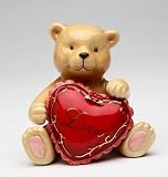 Valentines Day Teddy Bear Pepper Shakers
