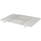 Browne Foodservice WRG1525 Nickel Plated Steel Wire Cooling Rack, 15-Inch