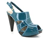 TWO TONE STRAPPY SLINGBACK