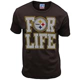 Steelers For Life Shirt (Black Wash)