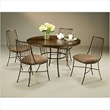 Victoria 5 Piece Dining Set in Legacy Copper