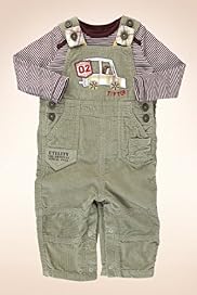 Pure Cotton Truck Dungaree Top Outfit