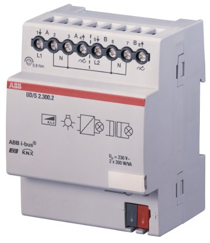 ABB UD/S2.300.2 EIB/KNX Universal-Dimmaktor, 2-fach, 300VA, REG