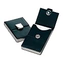 Leather Business or Credit Card Case/Holder with Magnetic Closing