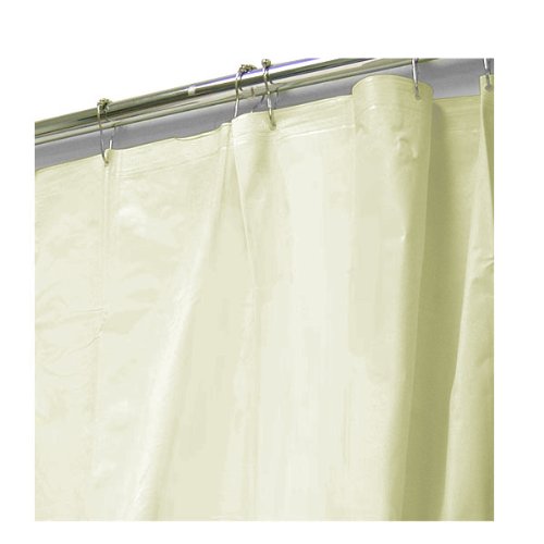 Magnetized Shower Curtain Liner - Vanilla