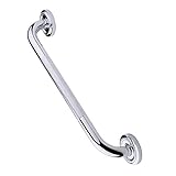 Hiendure クロムメッキ真鍮グラブバー、50センチメートル