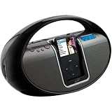iLive Portable Docking Music System - Black (IBR2807DPBLK)