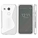 Nexus 5X Case, Cimo [Wave] Premium Slim TPU Flexible Soft Case for LG Google Nexus 5X (2015) - Clear