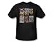 Search : Justice League - Jla Covers Adult T-Shirt In Black