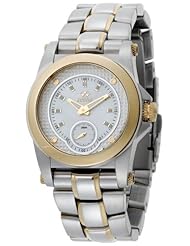 REACTOR Womens 96105 Helium Mother of Pearl Dial Two-Tone Sport Watch
