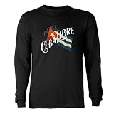 Cuba Libre Cuban Flag Long Sleeve Dark T-Shirt