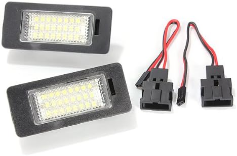 Comple 24 LED License Plate Light for Audi TT Q5 A4 A5 S5 VW Passat R36 2008