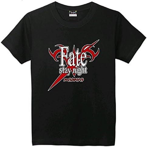 Fate Stay Night T-shirt Tee (XL (US L), Black)