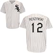 Men`s Chicago White Sox #12 A.J. Pierzynski Home Replica Jersey - 2XL