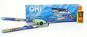 CHI Beneath Our Earth 1 inch Ceramic Infrared Tourmaline Hairstyling Iron with Free Chi Organic Silk Oil 2oz (Chi Earth Collection by Farouk) Model# PM7457