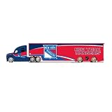 NHL New York Rangers Top Dog Tractor Trailer Transport 1:64 Scale Diecast