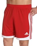 : adidas Men's Toque Short, University Red/White/White, XX-Large