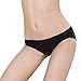 IUNEED Women Sexy Lingerie Panties Lace Bow V-string Underwear Thongs(Black)